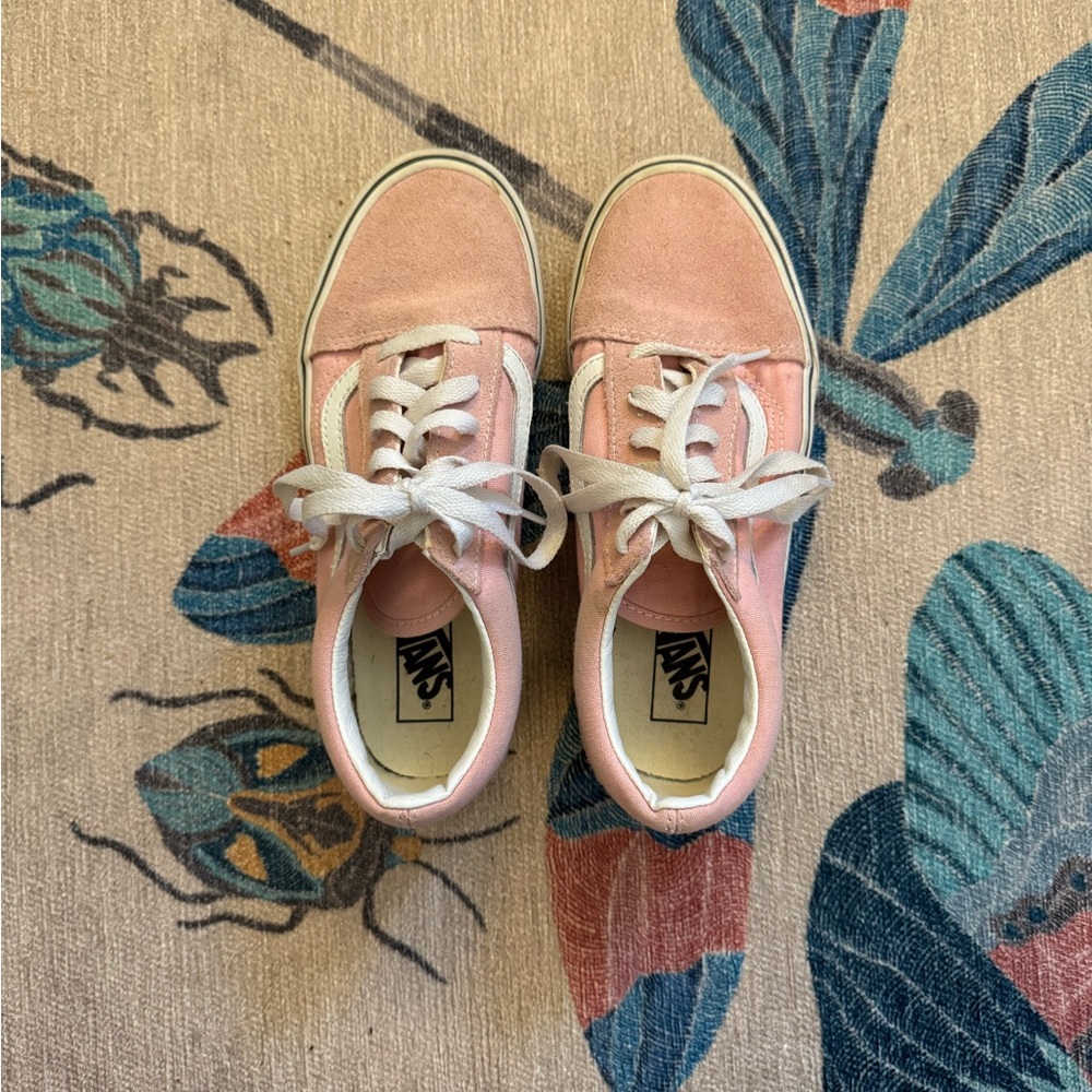 Vans Kids Pink Sneakers